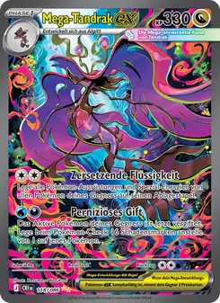 Mega-Tandrak-ex, Karte 118 aus Wachsendes Chaos