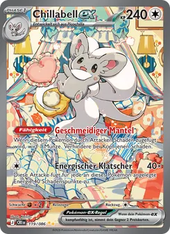 Chillabell-ex, Karte 119 aus Wachsendes Chaos