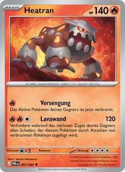 Heatran, Karte 007 aus Dunkelnacht