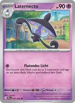 Laternecto, Karte 037 aus Dunkelnacht
