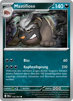 Mastifioso, Karte 058 aus Dunkelnacht