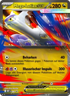 Mega-Latias-ex, Karte 011 aus MEP Black Star Promos
