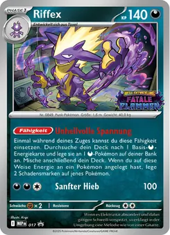Riffex, Karte 017 aus MEP Black Star Promos