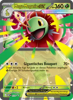 Mega-Meganie-ex, Karte 034 aus MEP Black Star Promos