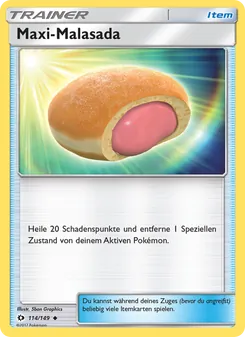 Maxi-Malasada, Karte 114 aus Sonne & Mond