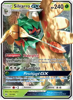 Silvarro GX, Karte 12 aus Sonne & Mond