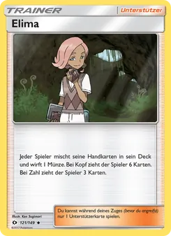 Elima, Karte 121 aus Sonne & Mond