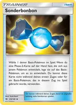 Sonderbonbon, Karte 129 aus Sonne & Mond