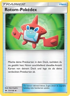 Rotom-Pokédex, Karte 131 aus Sonne & Mond