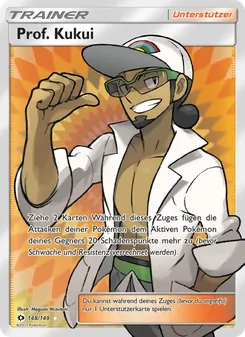 Prof. Kukui, Karte 148 aus Sonne & Mond