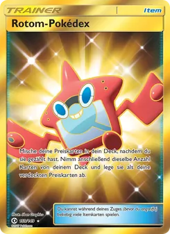 Rotom-Pokédex, Karte 159 aus Sonne & Mond