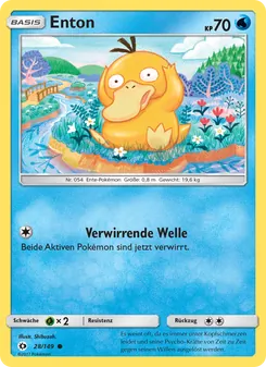 Enton, Karte 28 aus Sonne & Mond