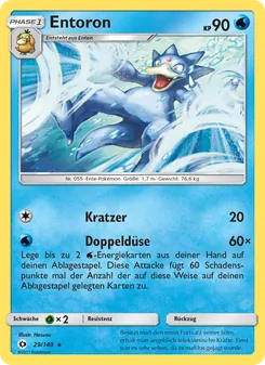 Entoron, Karte 29 aus Sonne & Mond
