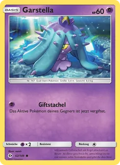 Garstella, Karte 62 aus Sonne & Mond