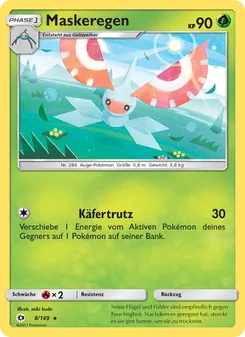 Maskeregen, Karte 8 aus Sonne & Mond