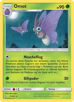 Omot, Karte 11 aus Kräfte im Einklang