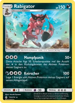Rabigator, Karte 116 aus Kräfte im Einklang