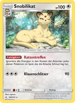 Snobilikat, Karte 148 aus Kräfte im Einklang