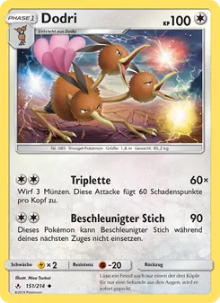 Dodri, Karte 151 aus Kräfte im Einklang