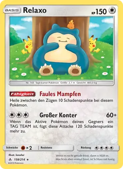 Relaxo, Karte 158 aus Kräfte im Einklang