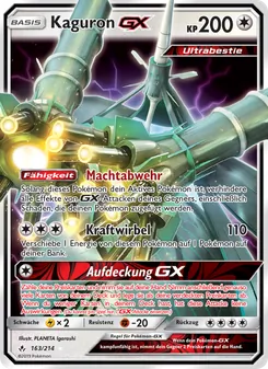 Kaguron GX, Karte 163 aus Kräfte im Einklang