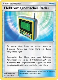 Elektromagnetisches Radar, Karte 169 aus Kräfte im Einklang