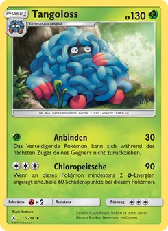 Tangoloss, Karte 17 aus Kräfte im Einklang