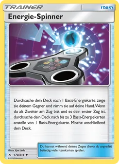 Energie-Spinner, Karte 170 aus Kräfte im Einklang