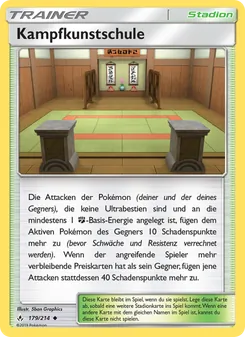 Kampfkunstschule, Karte 179 aus Kräfte im Einklang