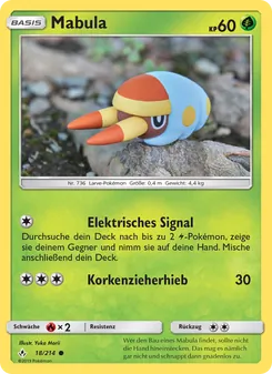 Mabula, Karte 18 aus Kräfte im Einklang