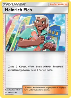 Samson Eich, Karte 185 aus Kräfte im Einklang