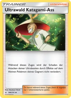 Ultrawald Katagami-Ass, Karte 188 aus Kräfte im Einklang