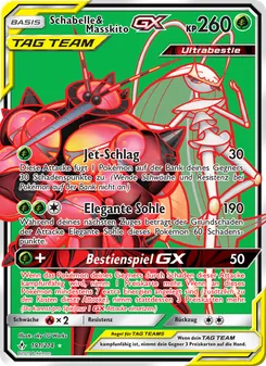 Schabelle & Masskito GX, Karte 191 aus Kräfte im Einklang