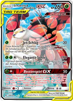 Schabelle & Masskito GX, Karte 192 aus Kräfte im Einklang