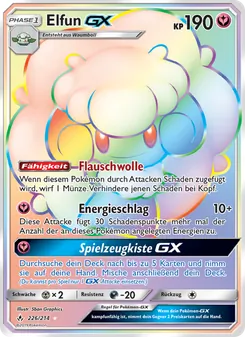 Elfun GX, Karte 226 aus Kräfte im Einklang