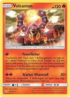 Volcanion, Karte 25 aus Kräfte im Einklang