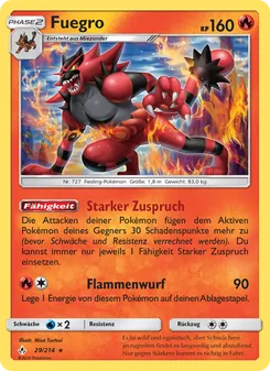 Fuegro, Karte 29 aus Kräfte im Einklang