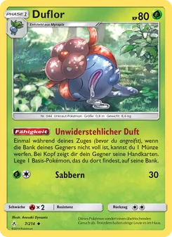 Duflor, Karte 7 aus Kräfte im Einklang