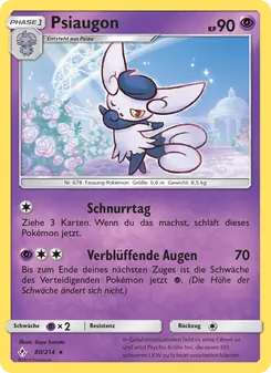 Psiaugon, Karte 80 aus Kräfte im Einklang