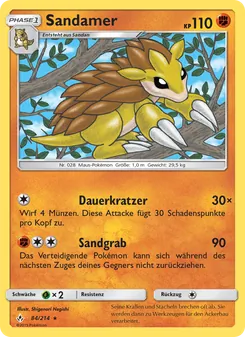 Sandamer, Karte 84 aus Kräfte im Einklang