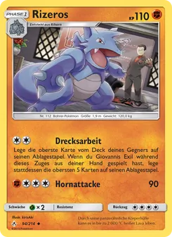 Rizeros, Karte 94 aus Kräfte im Einklang