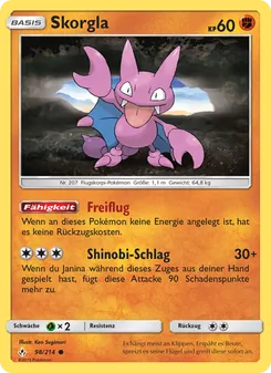 Skorgla, Karte 98 aus Kräfte im Einklang