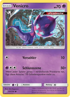 Venicro, Karte 102 aus Bund der Gleichgesinnten