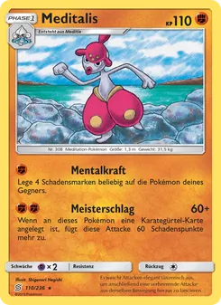 Meditalis, Karte 110 aus Bund der Gleichgesinnten