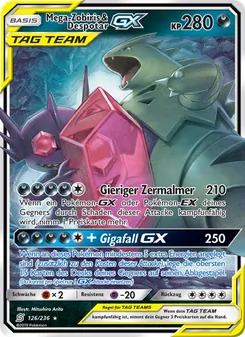 Mega-Zobiris & Despotar GX, Karte 126 aus Bund der Gleichgesinnten