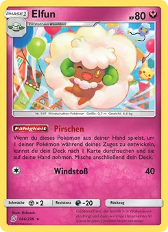 Elfun, Karte 144 aus Bund der Gleichgesinnten