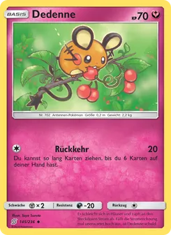 Dedenne, Karte 145 aus Bund der Gleichgesinnten