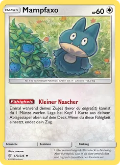 Mampfaxo, Karte 173 aus Bund der Gleichgesinnten