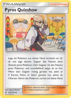 Pyros Quizshow, Karte 186 aus Bund der Gleichgesinnten
