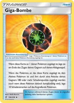 Giga-Bombe, Karte 196 aus Bund der Gleichgesinnten